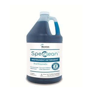 Spec Clean Dual Enzymatic Instrument Detergent 1 Gallon Fresh Scent Gal/Ea