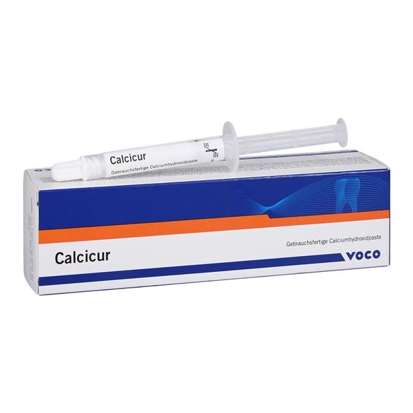 Calcicur Paste Cavity Liner White Syringe Kit Ea
