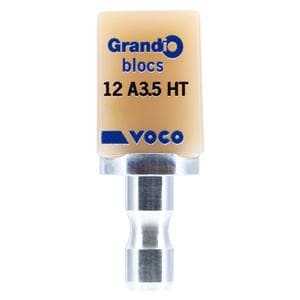 Grandio blocs HT Milling Blocks High Translucency 12 A3.5 For CEREC 5/Pk