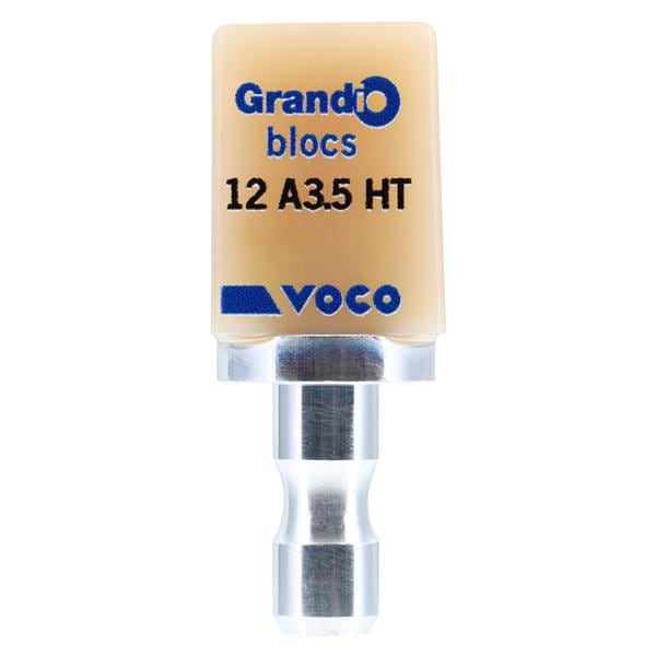 Grandio blocs HT Milling Blocks High Translucency 12 A3.5 For CEREC 5/Pk
