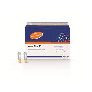 Meron Plus AC Glass Ionomer Capsules Luting Cement White Bulk Package 150/Pk