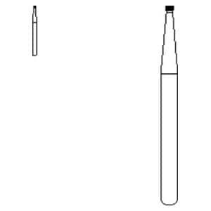 Carbide Bur Operative Friction Grip 34 10/Pk
