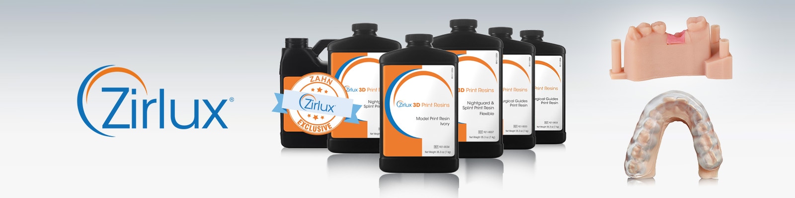 Zirlux® 3D Print Resins